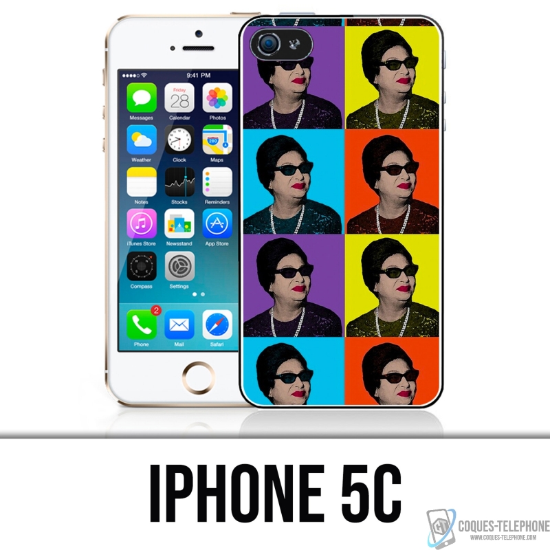 Custodia per iPhone 5C - Colori Oum Kalthoum