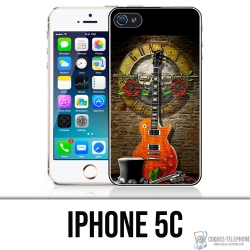 Custodia per iPhone 5C - Chitarra Guns N Roses
