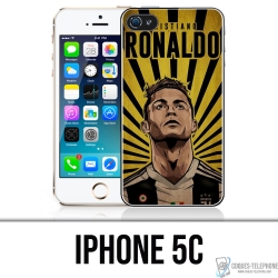 Coque iPhone 5C - Ronaldo Juventus Poster