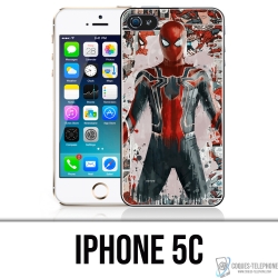Custodia per iPhone 5C - Spiderman Comics Splash