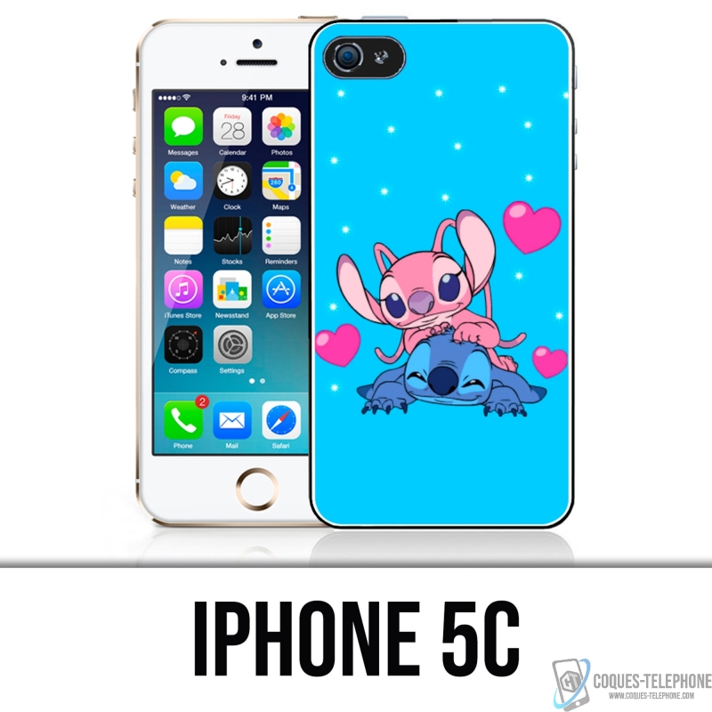 Custodia per iPhone 5C - Stitch Angel Love