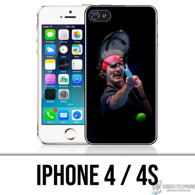 Coque iPhone 4 et 4S - Alexander Zverev