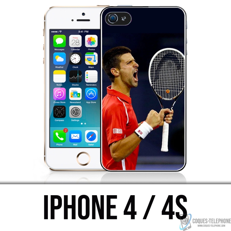 Coque iPhone 4 et 4S - Novak Djokovic