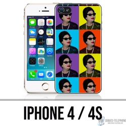 Coque iPhone 4 et 4S - Oum Kalthoum Colors