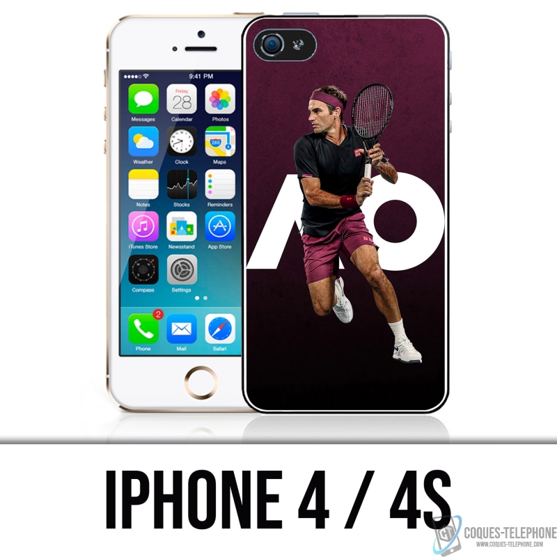 Coque iPhone 4 et 4S - Roger Federer