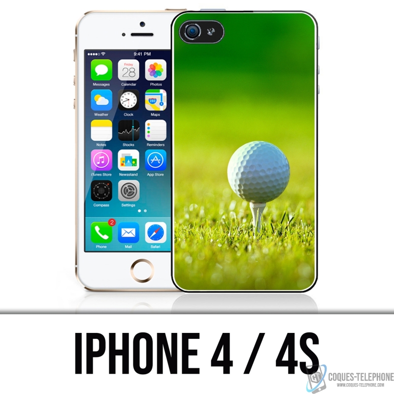 Coque iPhone 4 et 4S - Balle Golf