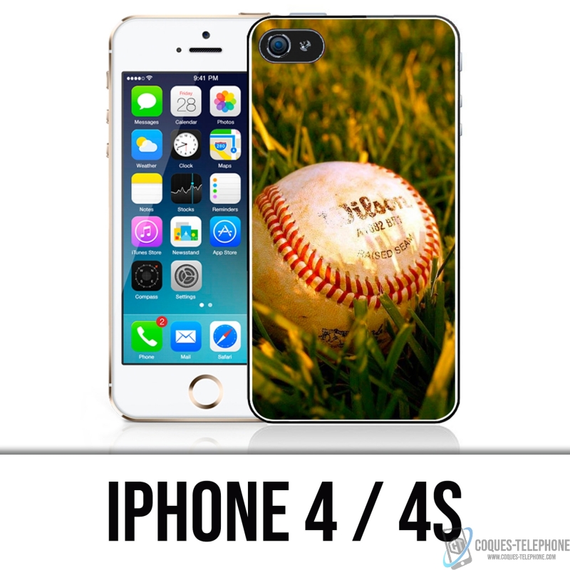Coque iPhone 4 et 4S - Baseball