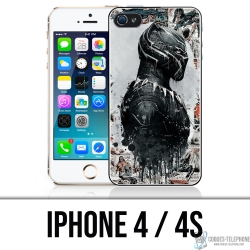 IPhone 4 and 4S case - Black Panther Comics Splash