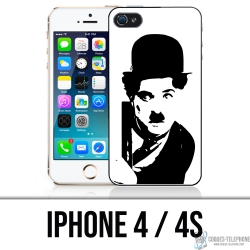 Coque iPhone 4 et 4S - Charlie Chaplin