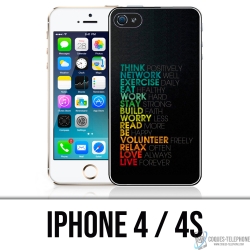 IPhone 4 und 4S Case - Tägliche Motivation