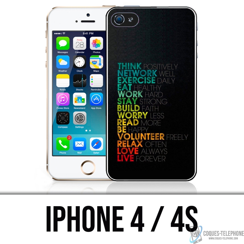 Custodia per iPhone 4 e 4S - Daily Motivation