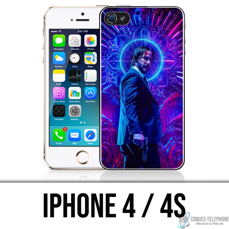 Custodia per iPhone 4 e 4S - John Wick Parabellum