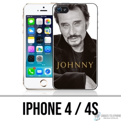 Coque iPhone 4 et 4S - Johnny Hallyday Album