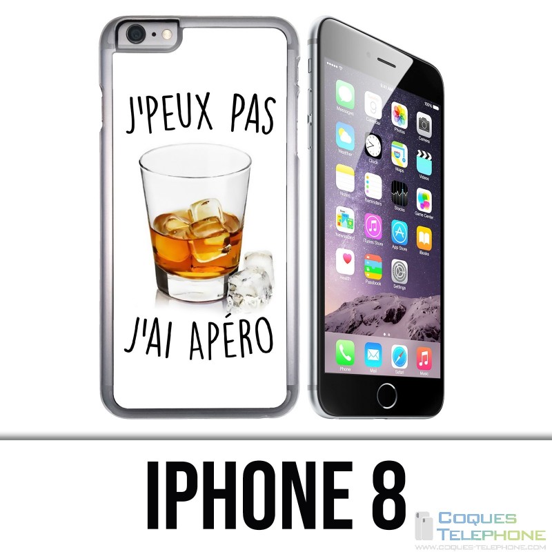 IPhone 8 Case - Jpeux Pas Apéro