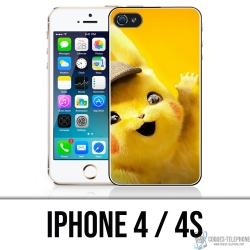 IPhone 4 und 4S Case - Pikachu Detective