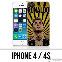 Coque iPhone 4 et 4S - Ronaldo Juventus Poster