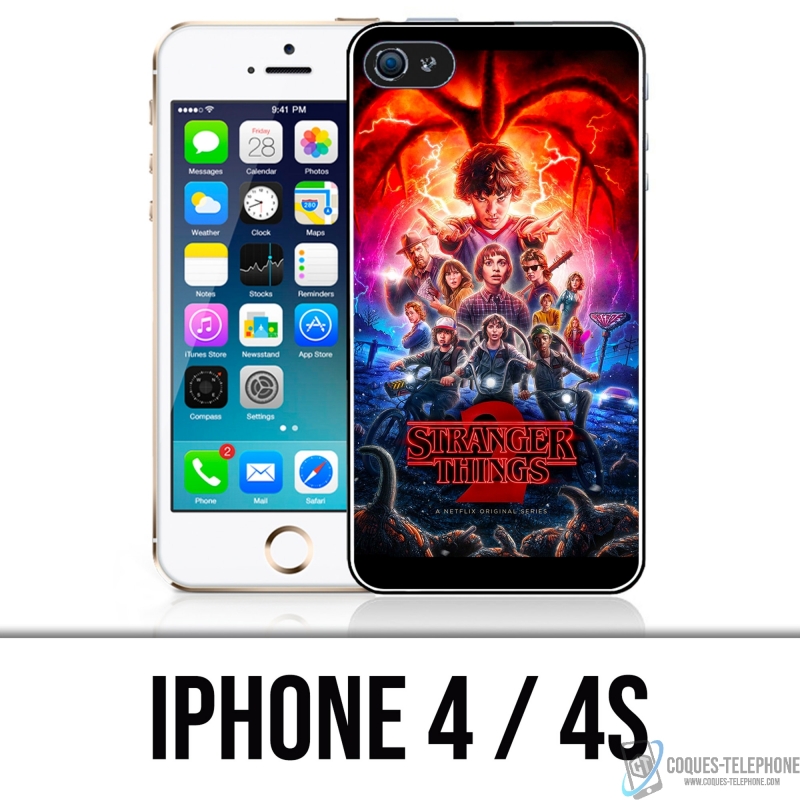 IPhone 4 and 4S Case - Stranger Things Poster