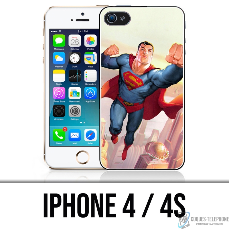 Custodia per iPhone 4 e 4S - Superman Man Of Tomorrow