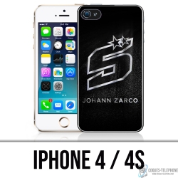 Coque iPhone 4 et 4S - Zarco Motogp Grunge
