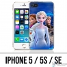 Custodia per iPhone 5, 5S e SE - Frozen 2 Characters