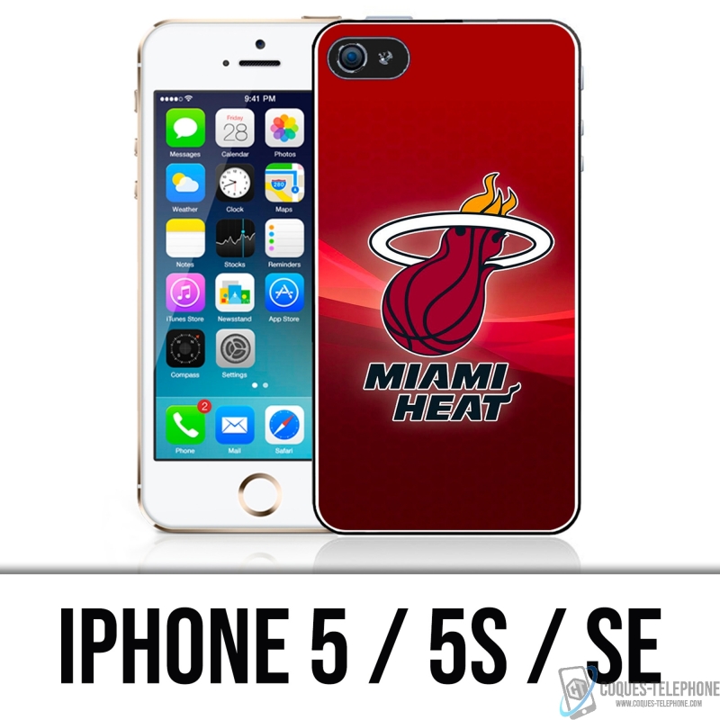 IPhone 5, 5S and SE case - Miami Heat