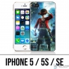 Custodia per iPhone 5, 5S e SE - One Piece Rufy Jump Force