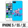 Coque iPhone 5, 5S et SE - Stitch Angel Love