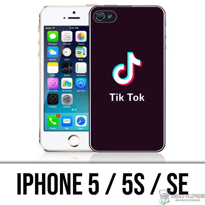 Carcasa para iPhone 5, 5S y SE - Tiktok