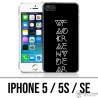 Custodia per iPhone 5, 5S e SE - Wakanda Forever
