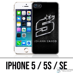 Coque iPhone 5, 5S et SE - Zarco Motogp Grunge