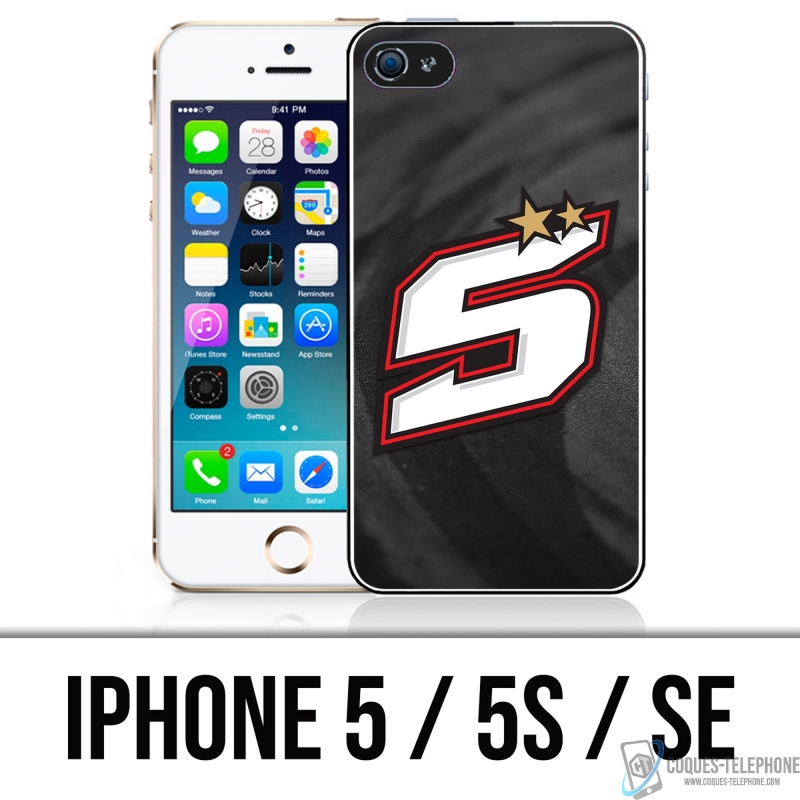 Custodia per iPhone 5, 5S e SE - Logo Zarco Motogp