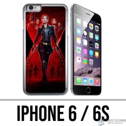 Custodia per iPhone 6 e 6S - Poster Black Widow