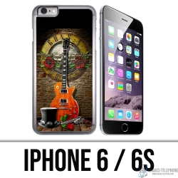 Coque iPhone 6 et 6S - Guns N Roses Guitare