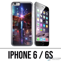 Coque iPhone 6 et 6S - John Wick X Cyberpunk