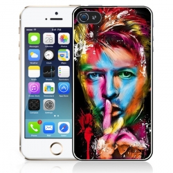 Coque téléphone David Bowie - Multicolore