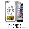 Custodia per iPhone 8 - La vita non è un kiwi