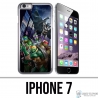 Funda para iPhone 7 - Batman Vs Teenage Mutant Ninja Turtles