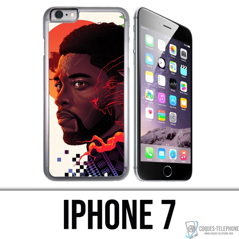 Funda para iPhone 7 - Chadwick Black Panther