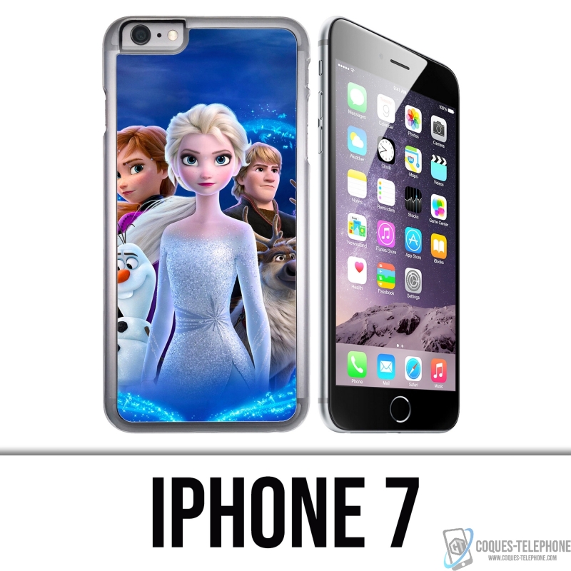 Custodia per iPhone 7 - Frozen 2 caratteri