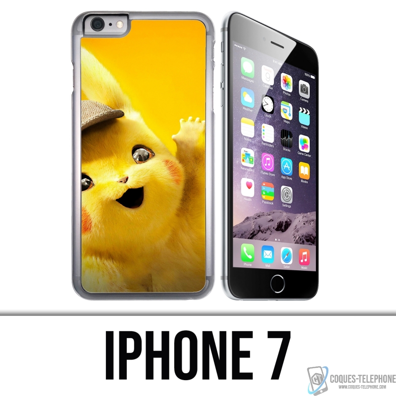 Custodia per iPhone 7 - Pikachu Detective
