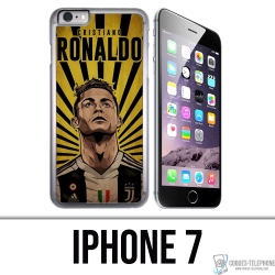 Coque iPhone 7 - Ronaldo Juventus Poster