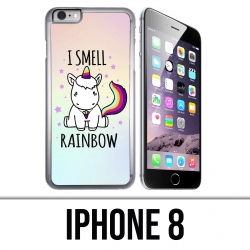 Custodia per iPhone 8 - Unicorn I Smell Raimbow