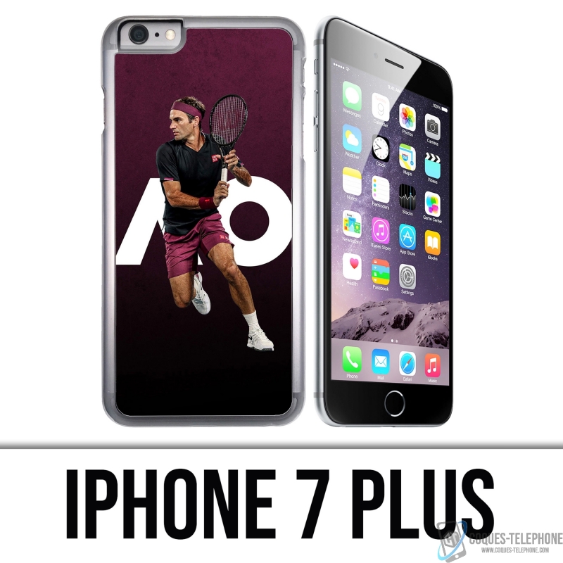 Coque iPhone 7 Plus - Roger Federer