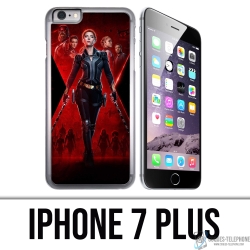 Coque iPhone 7 Plus - Black Widow Poster