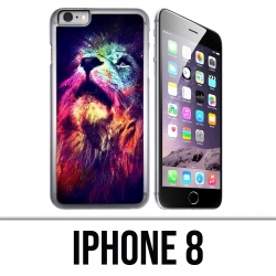Coque iPhone 8 - Lion Galaxie