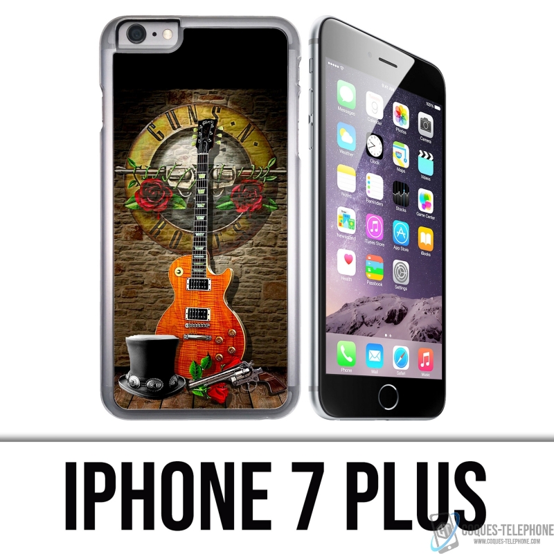 Coque iPhone 7 Plus - Guns N Roses Guitare