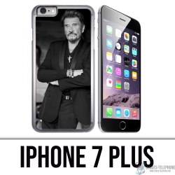 IPhone 7 Plus Case - Johnny Hallyday Black White
