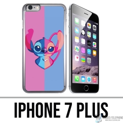 Coque iPhone 7 Plus - Stitch Angel Coeur Split