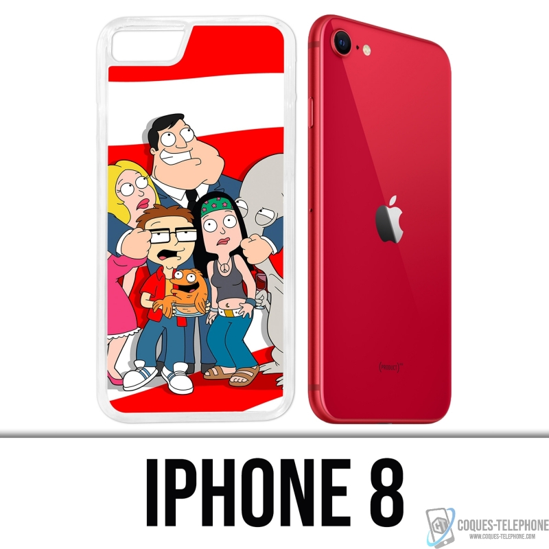 Custodia per iPhone 8 - American Dad