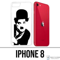 Coque iPhone 8 - Charlie Chaplin